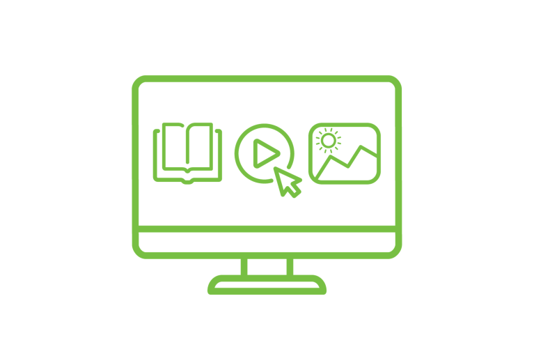 Icon representing online trenchless rehabilitation training